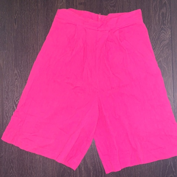 Vintage fuchsia pink blazer and short set - Picture 7 of 10